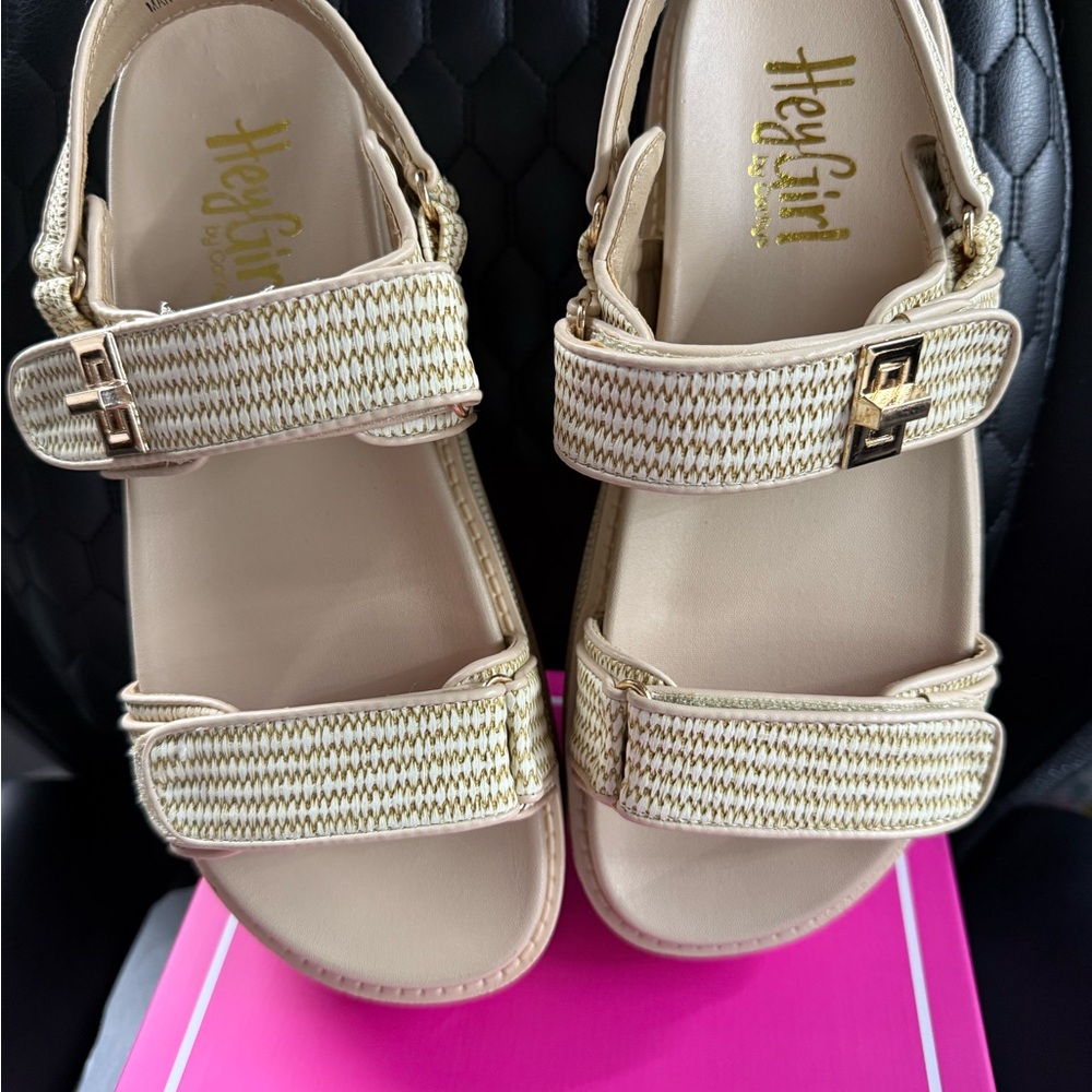 Beige Women's Sandals
